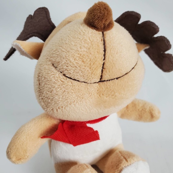 Bass Pro Shops Reindeer Plush Santas Wonderland Stuffed Animal Christmas 7" - Picture 4 of 7